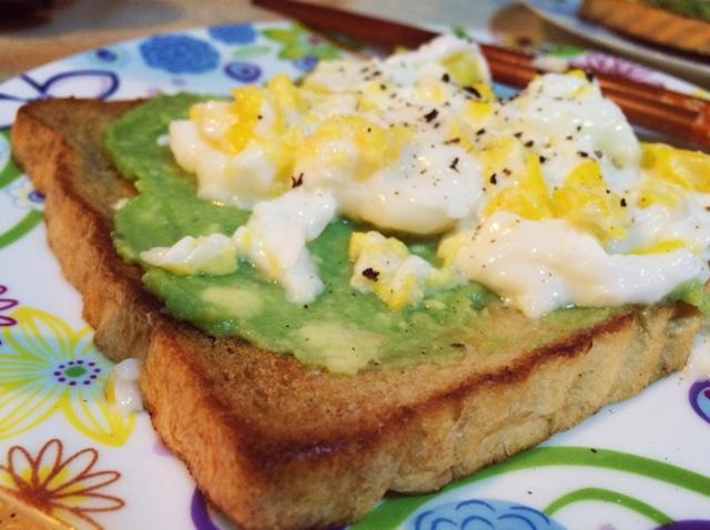 牛油果雞蛋吐司 Avocado French toast with eggs的做法 步骤6