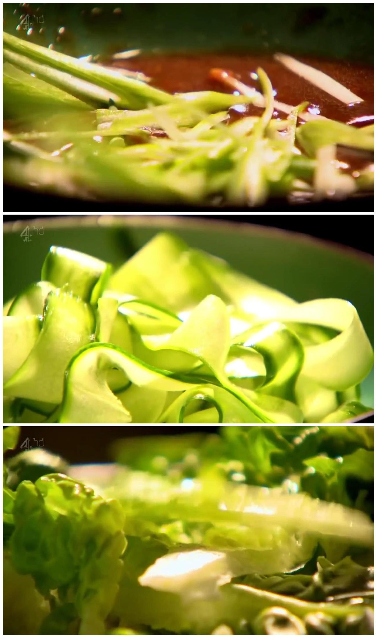 【Gordon的家庭烹飪】海鮮醬綠色蔬菜沙拉的做法 步骤2