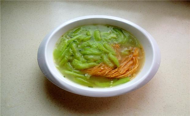 絲瓜　子湯的做法 步骤6