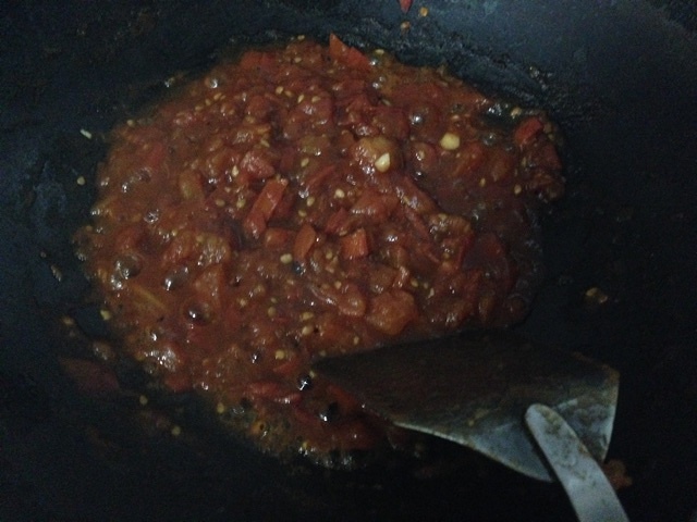 番茄肉醬面的做法 步骤5