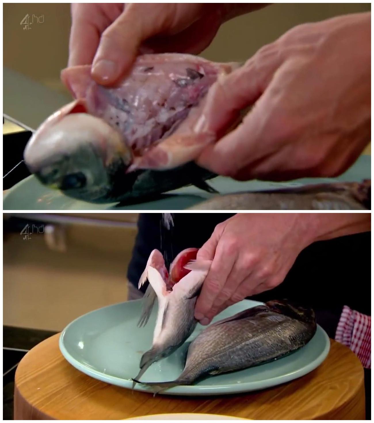 【Gordon的家庭烹飪】鹽烤鯛魚配燜韭蔥的做法 步骤1