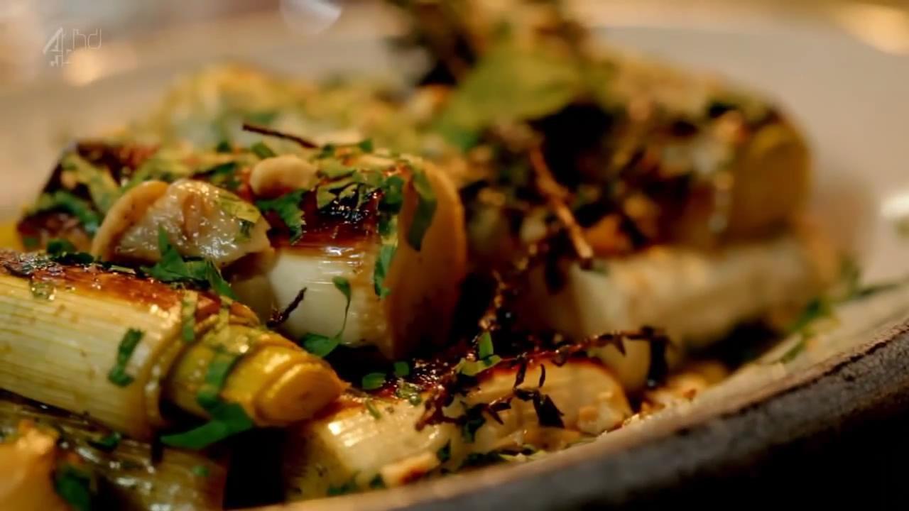 【Gordon的家庭烹飪】鹽烤鯛魚配燜韭蔥的做法 步骤12