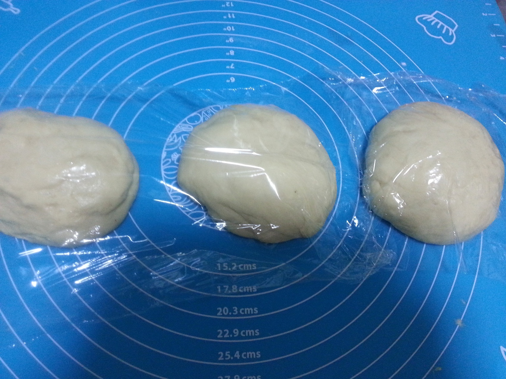 冷藏中種北海道吐司（面包機和烤箱配合制作）的做法 步骤3