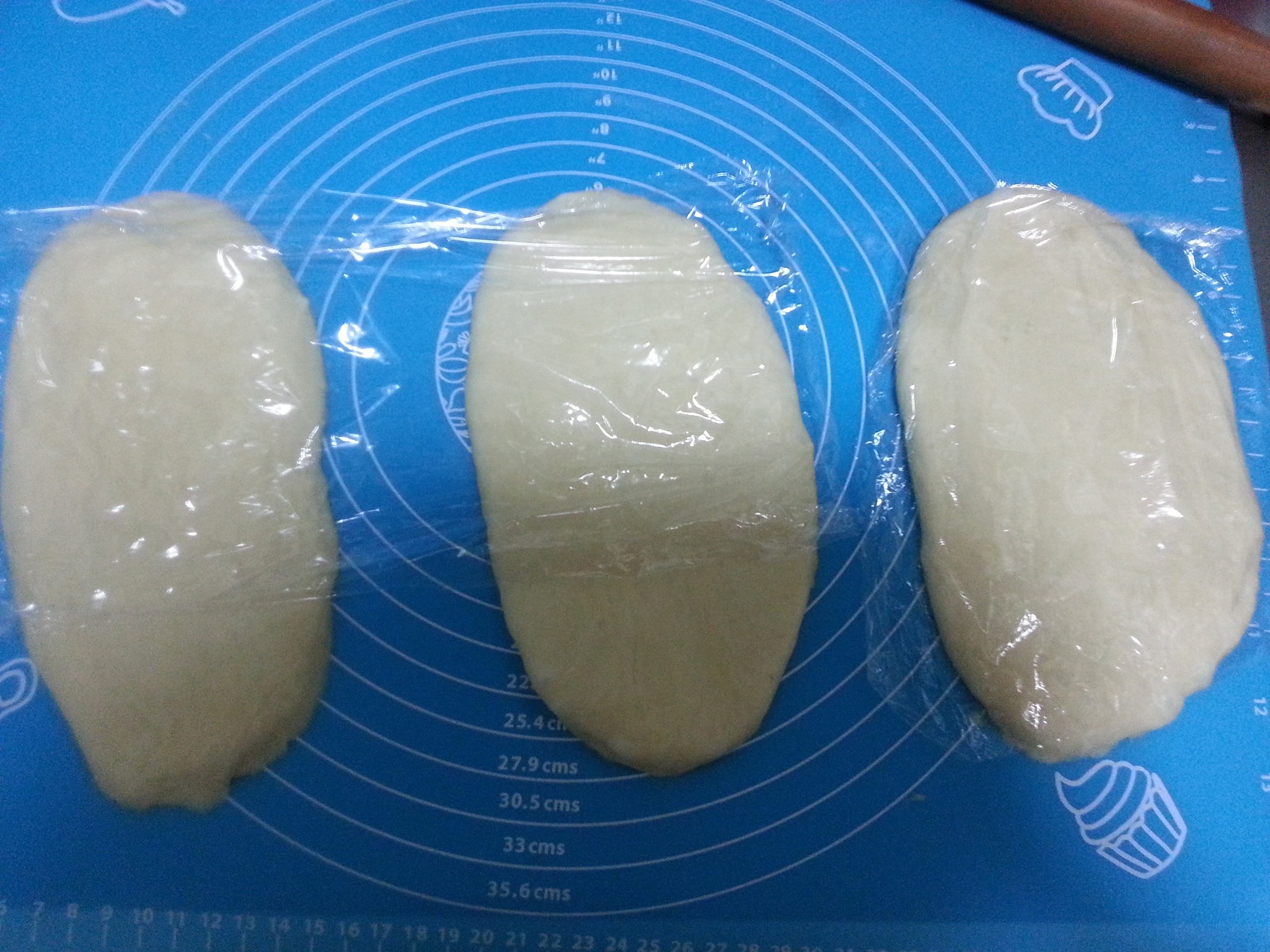 冷藏中種北海道吐司（面包機和烤箱配合制作）的做法 步骤4
