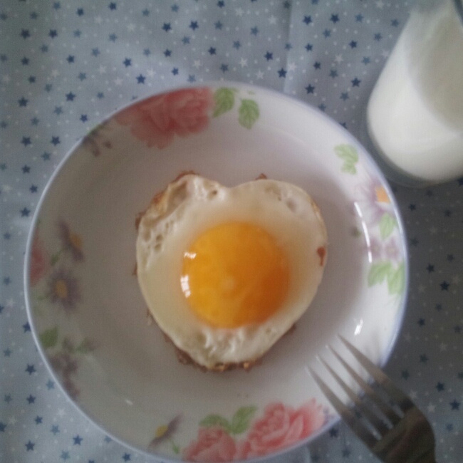 愛心營養早餐的做法 步骤1