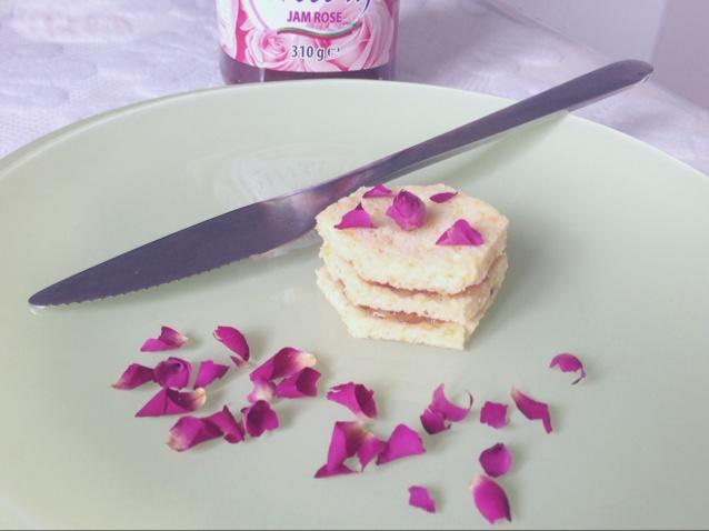 Rose Jam Cake法蘭西玫瑰醬無油南瓜蛋糕【經濟實惠版】適合新手，小烤箱適用版本的做法 步骤5