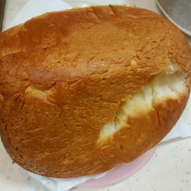 面包機快手松軟吐司--無黃油無奶油的做法 步骤10
