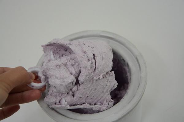 紫薯冰淇淋做法（面包機做冰淇淋）的做法 步骤9