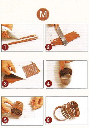 巧克力裝飾片的制作的做法 步骤13