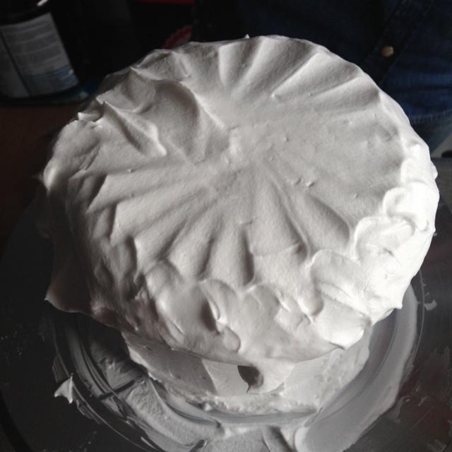 裱花蛋糕之抹面的做法 步骤2
