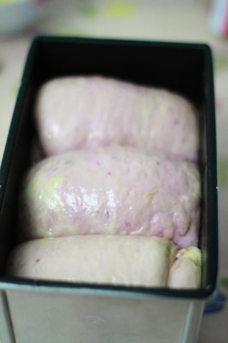奶香紫薯土司的做法 步骤6