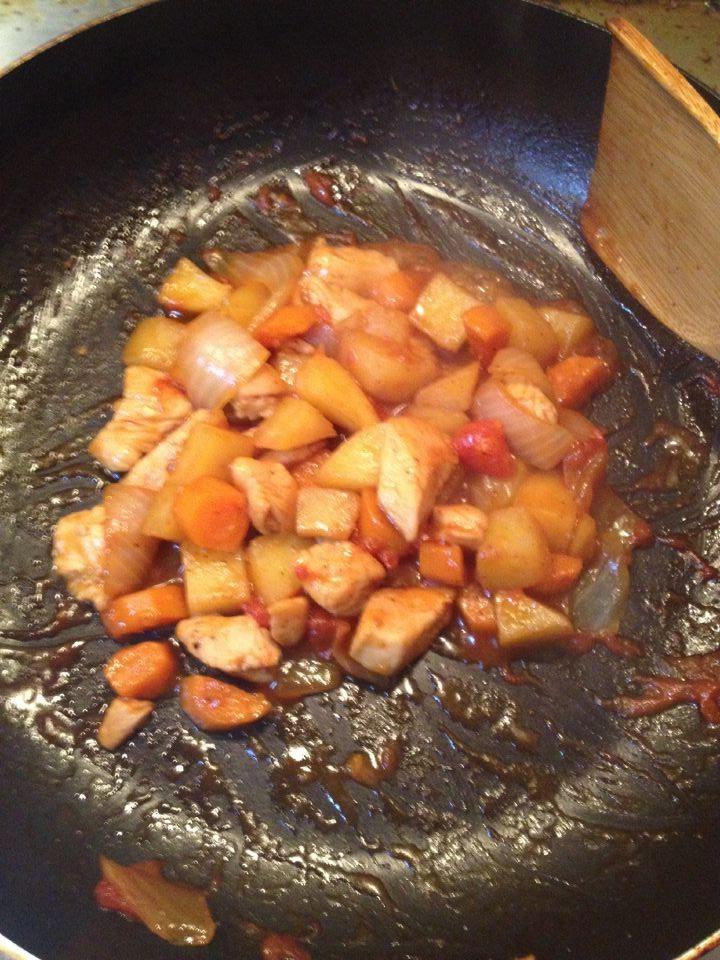 番茄雞肉焗飯的做法 步骤7