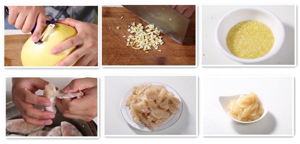 自動烹飪鍋簡單做蜂蜜柚子茶的做法 步骤2