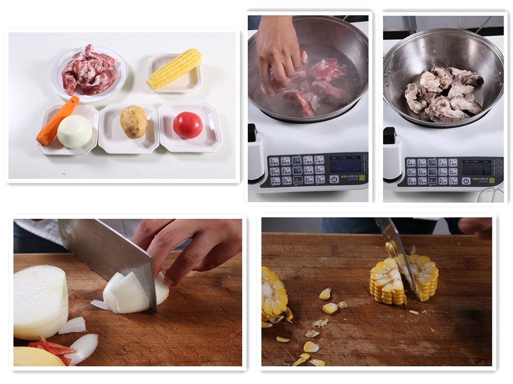 自動烹飪鍋簡單做ABC湯—捷賽私房菜的做法 步骤2