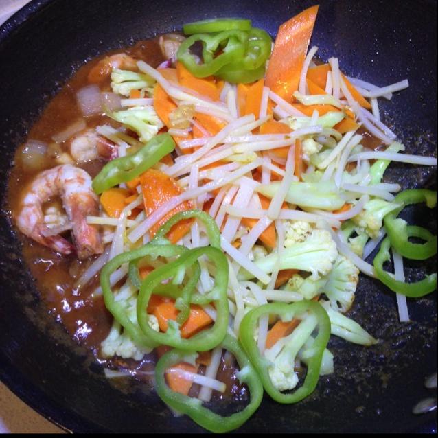 philipins什錦海鮮蔬菜飯的做法 步骤13