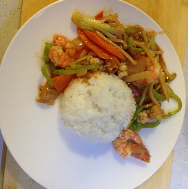 philipins什錦海鮮蔬菜飯的做法 步骤15