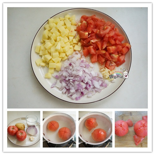 番茄濃湯的做法 步骤1