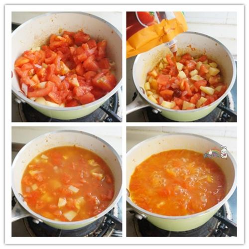 番茄濃湯的做法 步骤3
