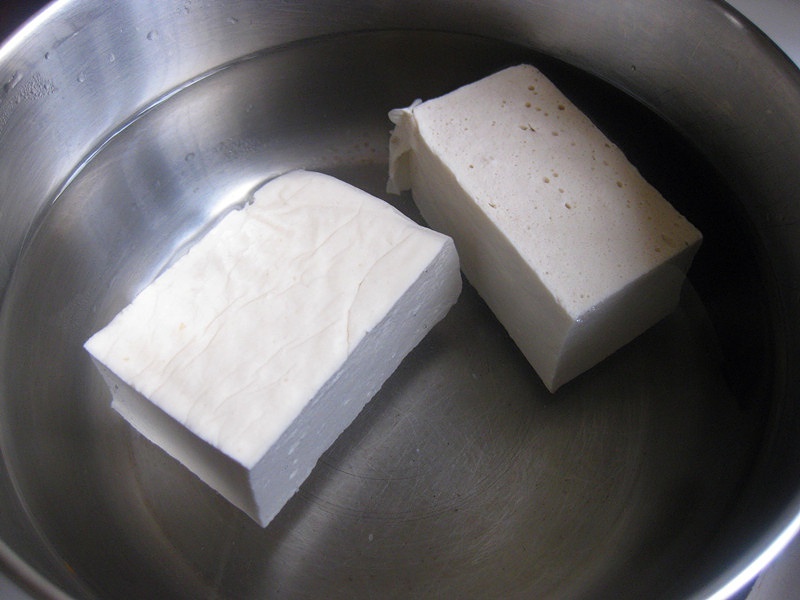蔥燒豆腐的做法 步骤2