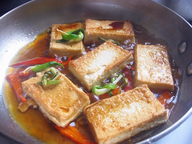 蔥燒豆腐的做法 步骤8