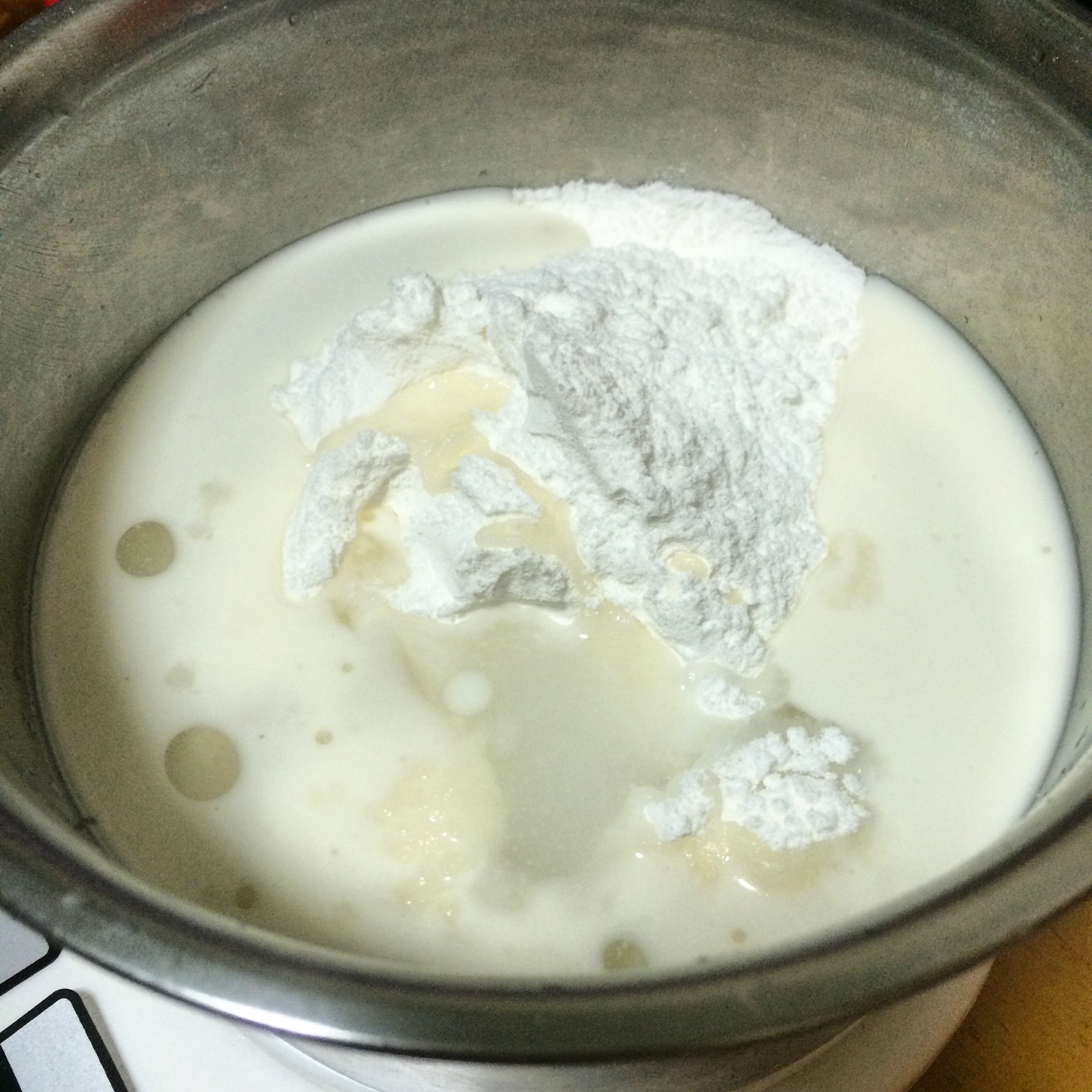 超簡單冰皮粉版冰皮月餅的做法 步骤1