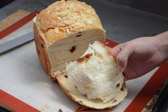 面包機做面包的方法（新手一鍵式葡萄干面包）的做法 步骤10