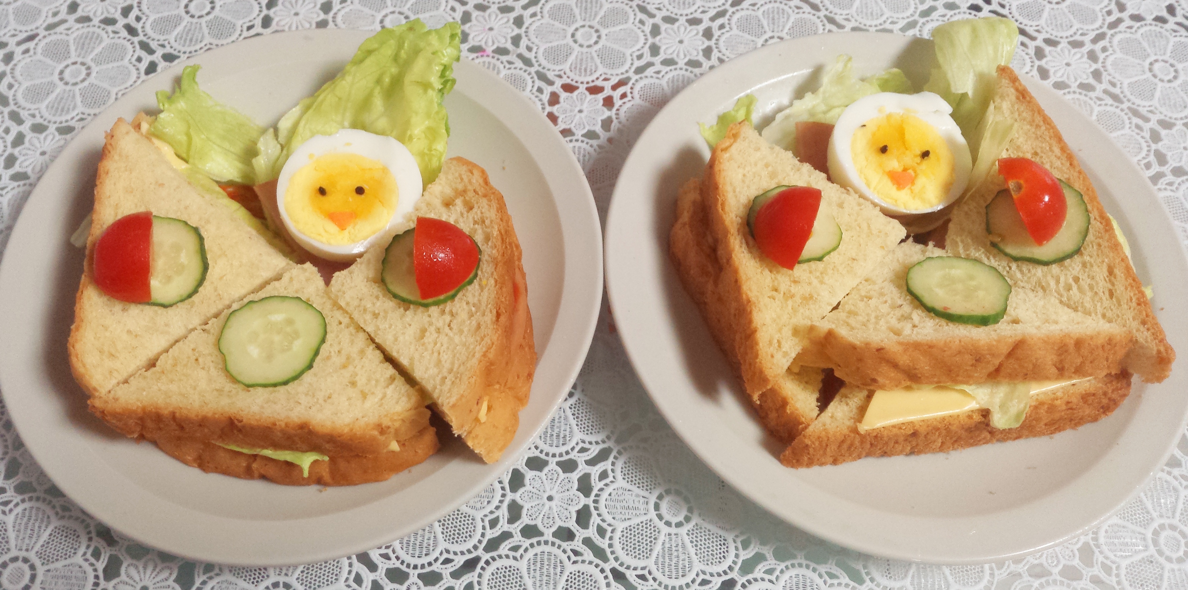 早餐十︰三明治+小雞蛋蛋+玉米濃湯的做法 步骤1