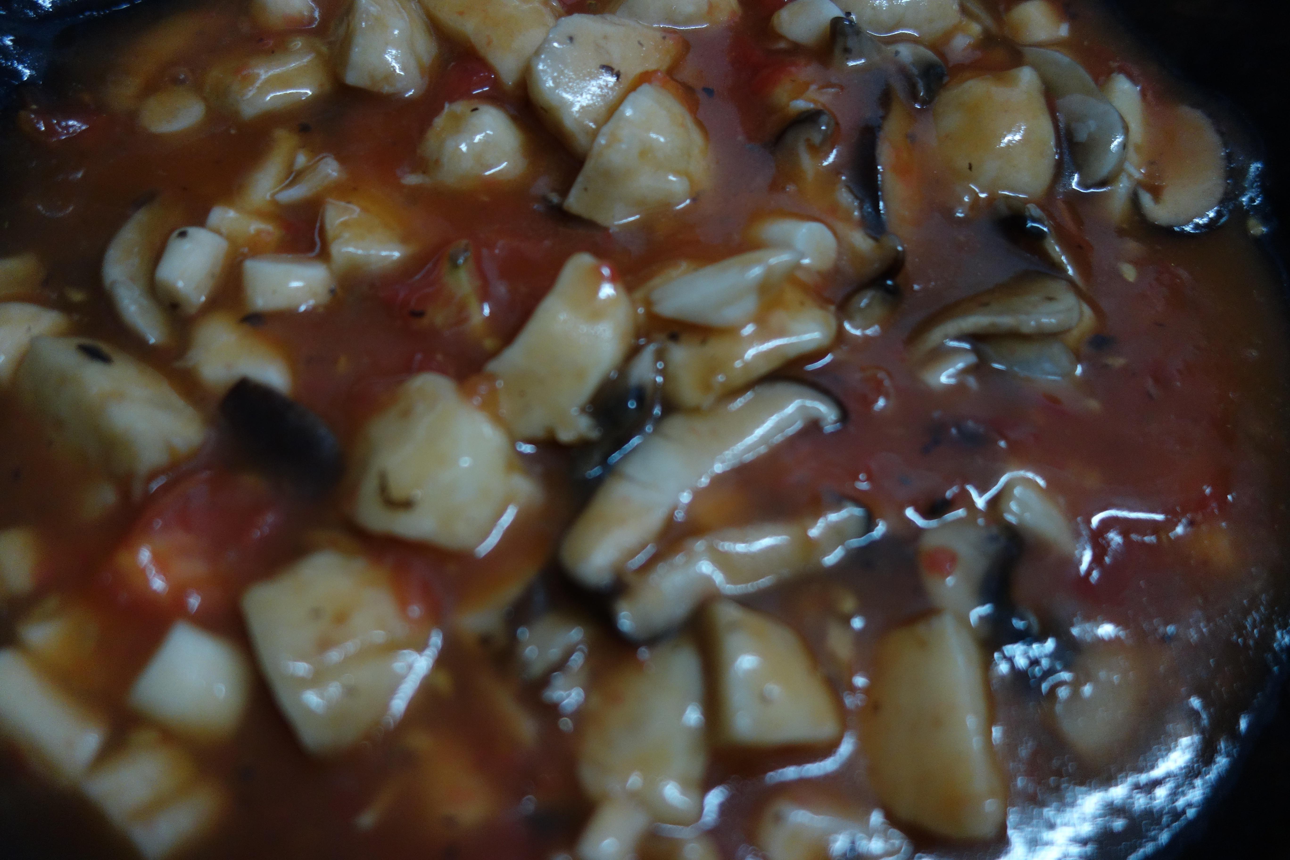 菇菇魚丸蓋飯的做法 步骤3
