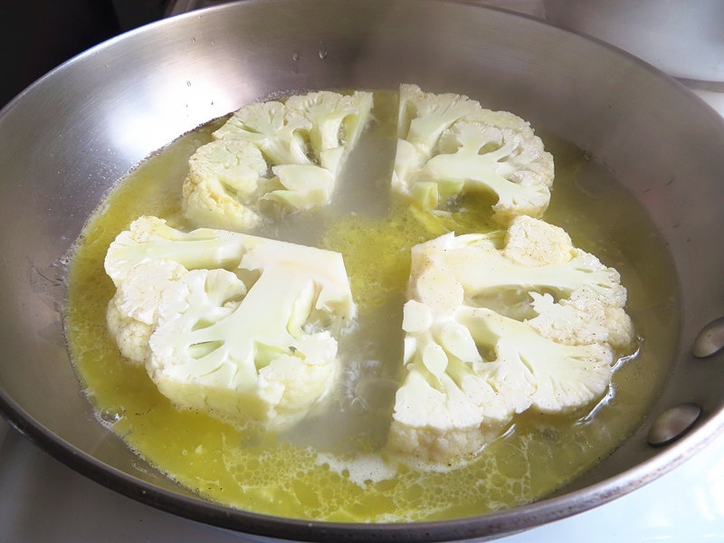 焦糖牛油花椰菜∼素食者的主菜的做法 步骤8