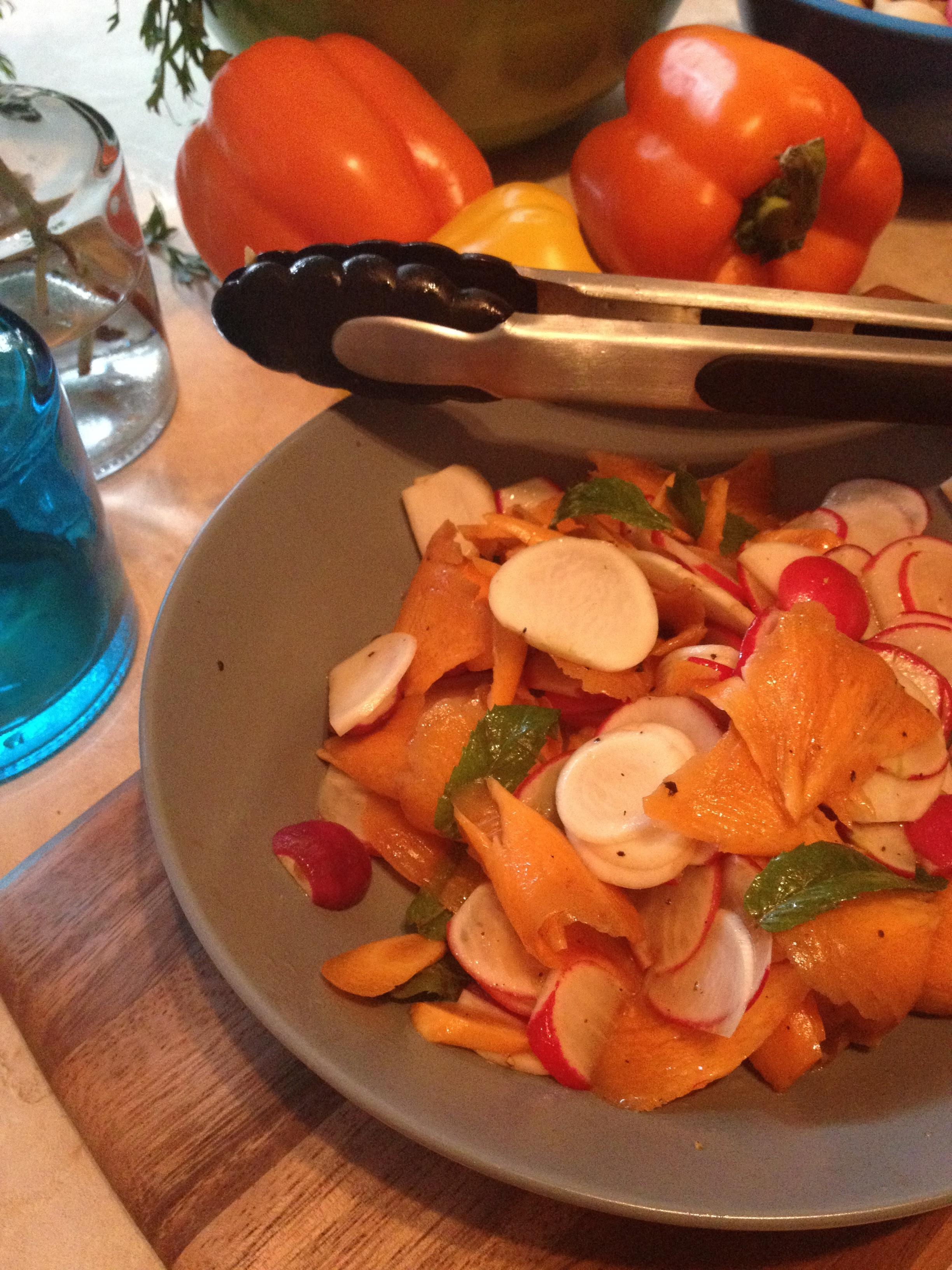 水蜜桃沙拉 - 時令蔬果沙拉的做法 步骤4