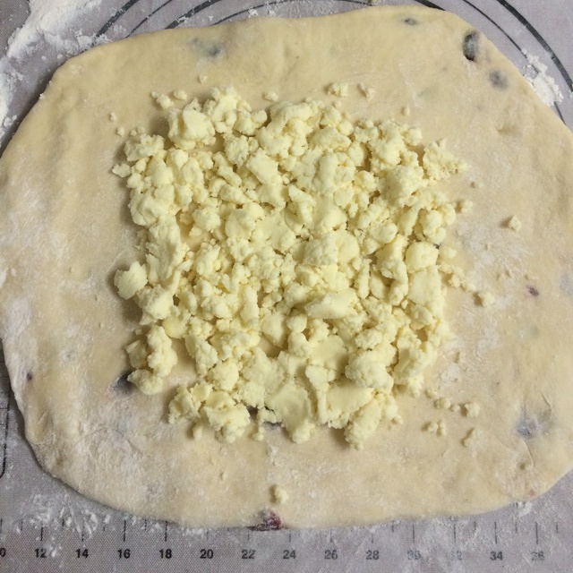 蔓越莓奶酥吐司（面包機版）的做法 步骤12