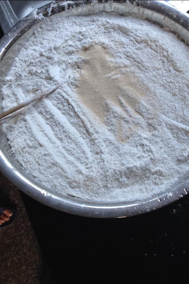超粘牙南瓜糯米糕-用高壓鍋做美味！的做法 步骤3