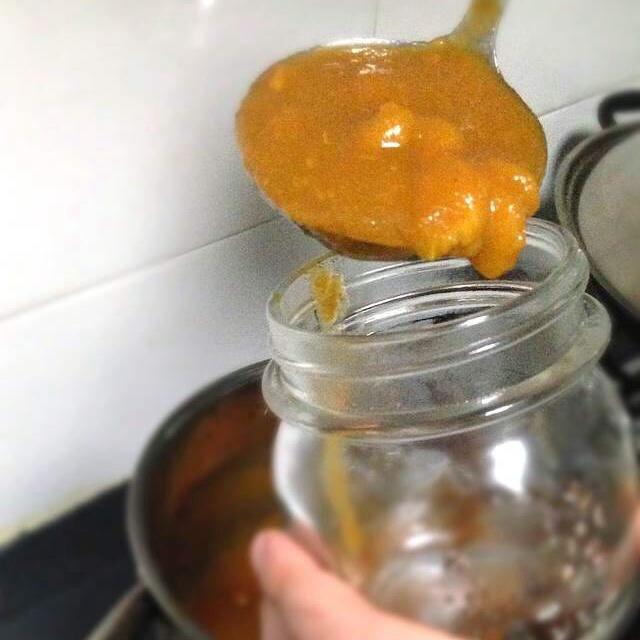無添加的黃桃果醬的做法 步骤4