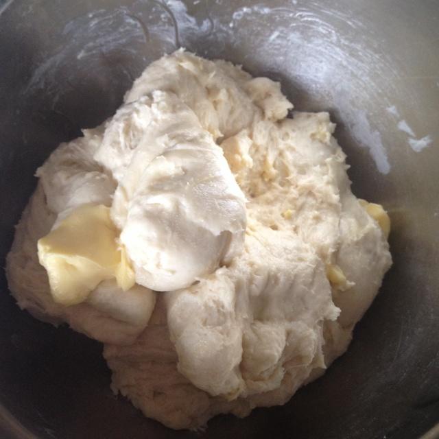 奶香小軟包（淡奶油面包）無需手揉的做法 步骤4
