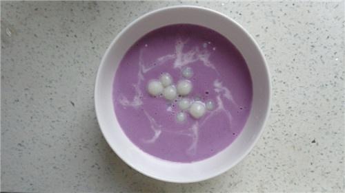 紫薯奶香糯米小丸子的做法 步骤6