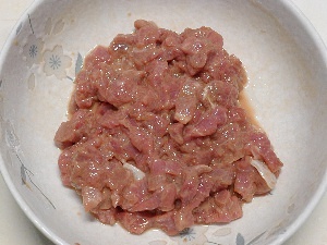蠔油牛肉豌豆粒的做法 步骤1