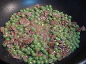 蠔油牛肉豌豆粒的做法 步骤4