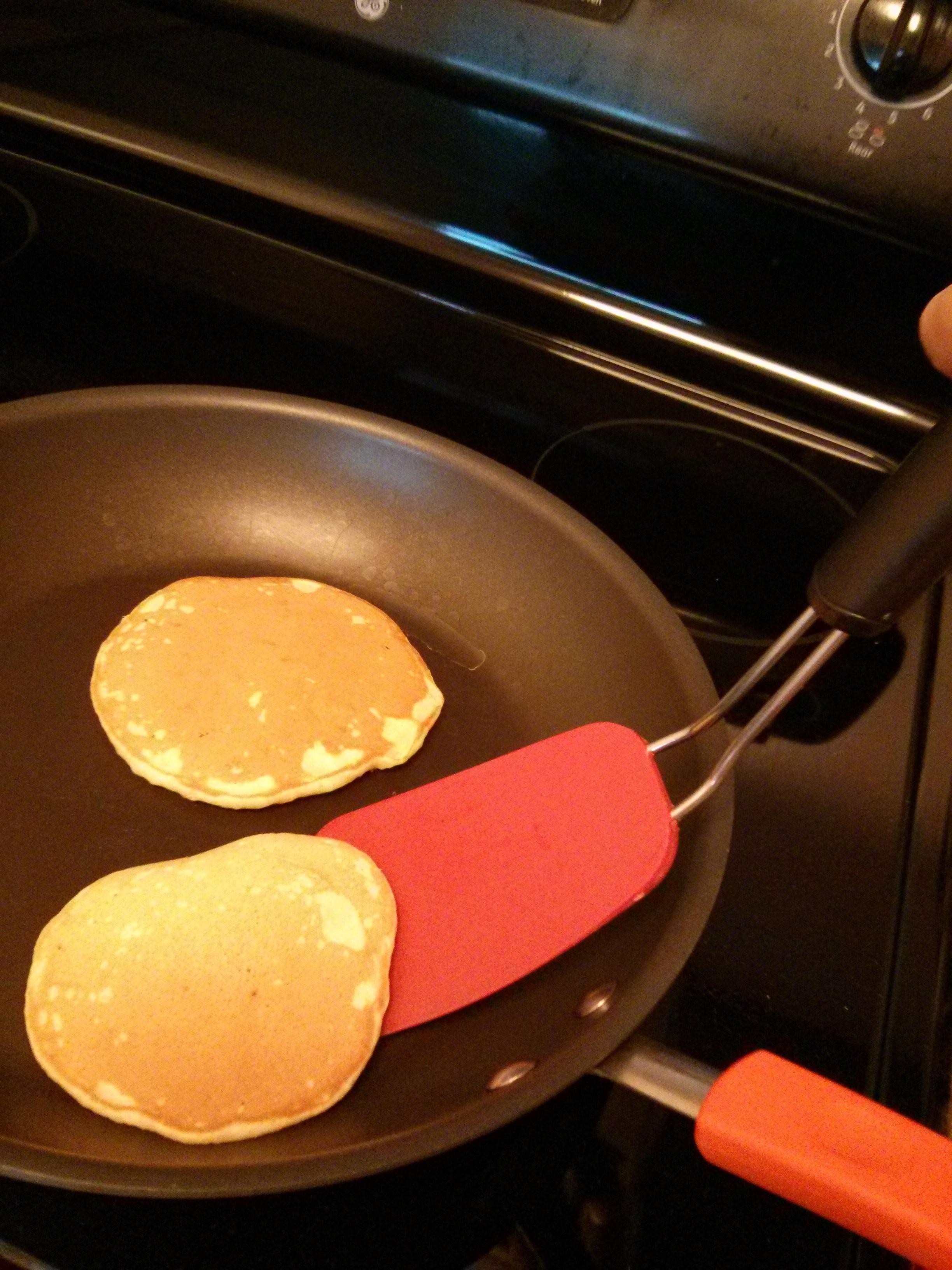 Oats Pancake-燕麥奶香松餅（少油）的做法 步骤10