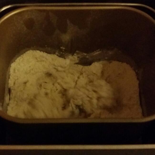 百變湯種肉松（蔓越莓）面包的做法 步骤2