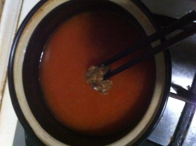 深夜一餐之素大醬湯的做法 步骤3