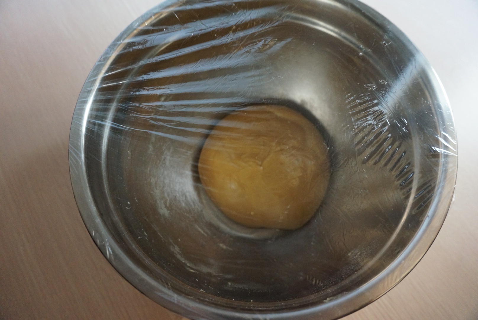 栗蓉蛋黃月餅的做法 步骤6