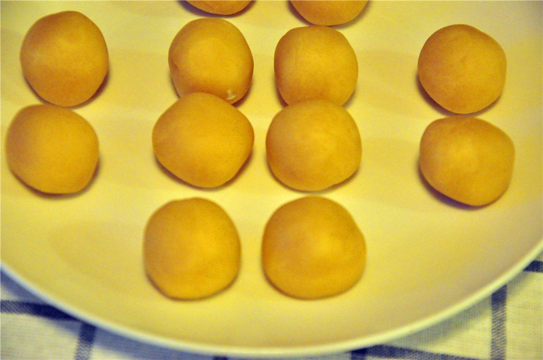 超簡單北海道抹茶桃山月餅的做法 步骤1