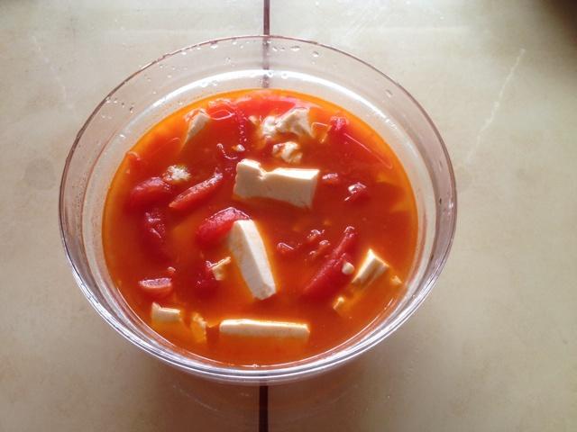 番茄豆腐湯（簡易版）的做法 步骤6