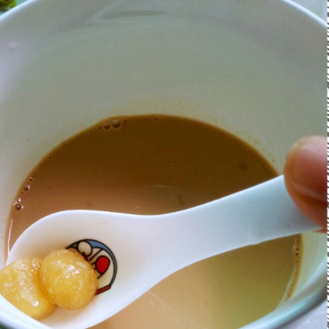 自制＃滇紅＃焦糖味奶茶的做法 步骤6