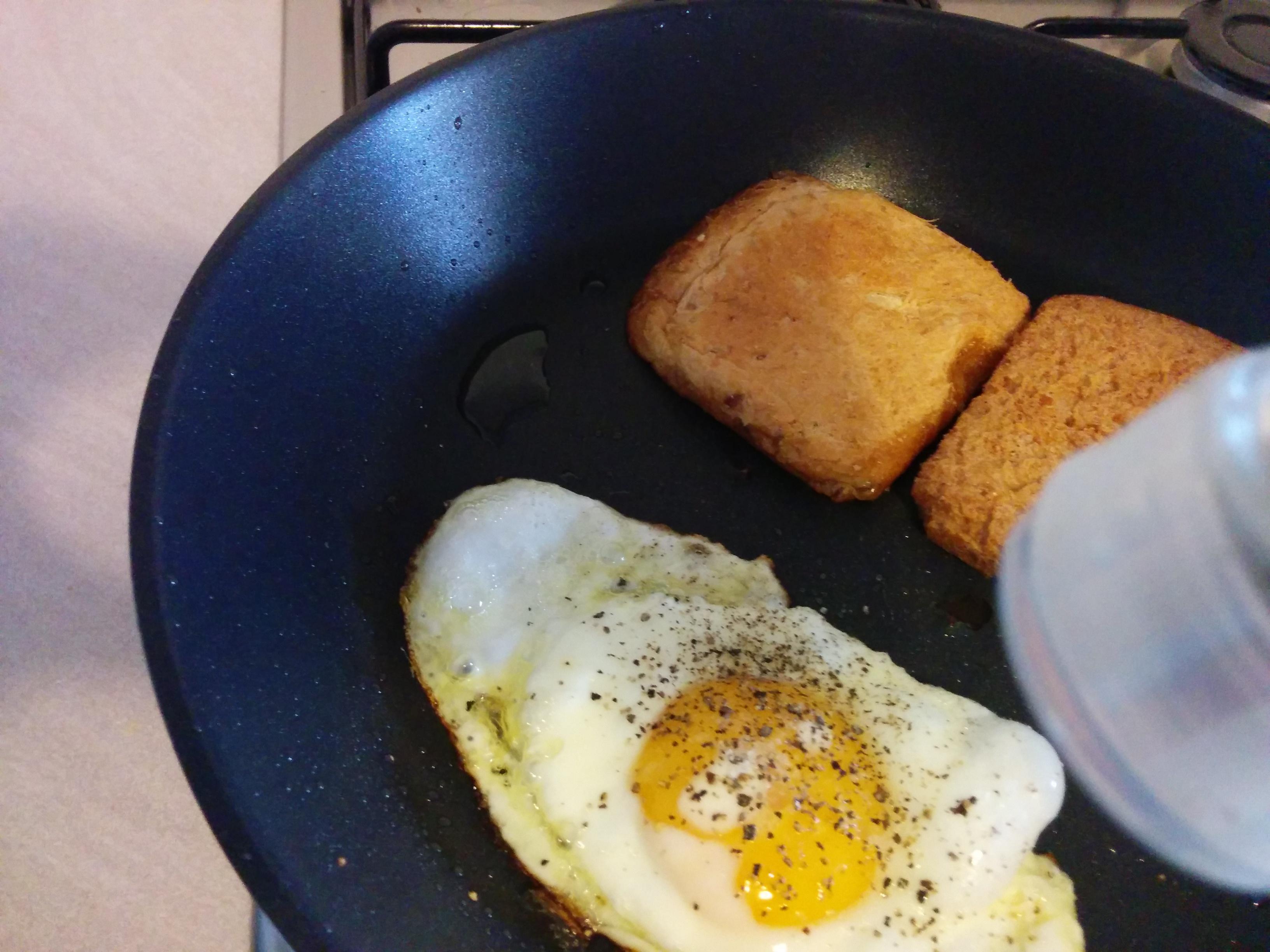 一個女紙的早餐素養的做法 步骤5