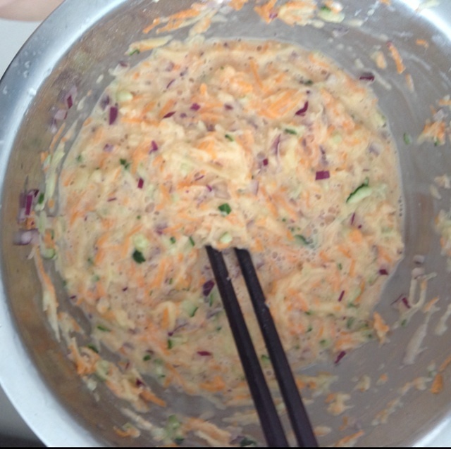寶寶輔食之土豆胡蘿卜小餅的做法 步骤2