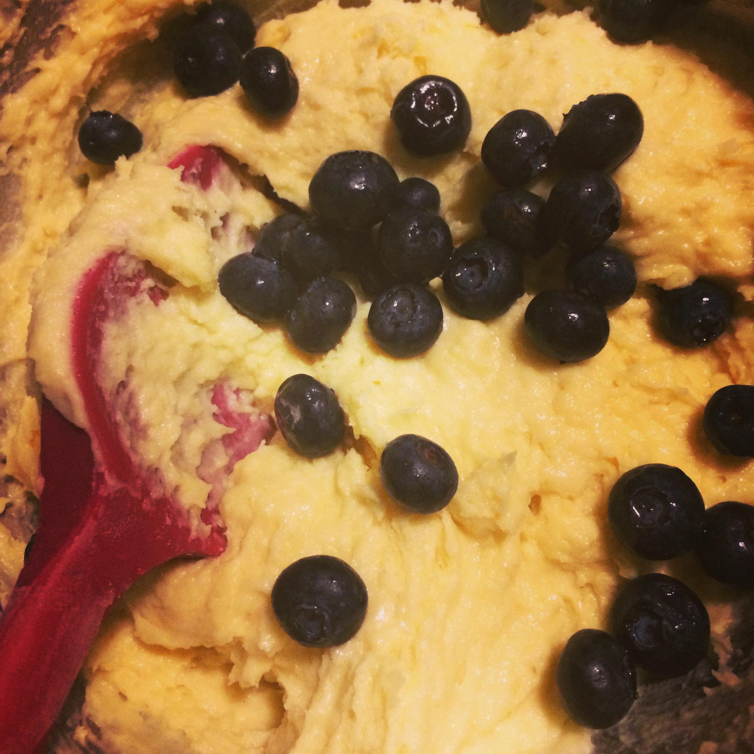 酥粒藍莓瑪芬cupcake的做法 步骤4