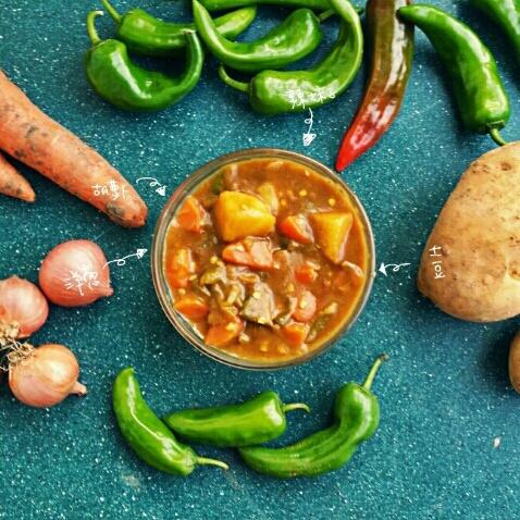 辣食愛好者的咖喱醬 Super spicy curry的做法 步骤8