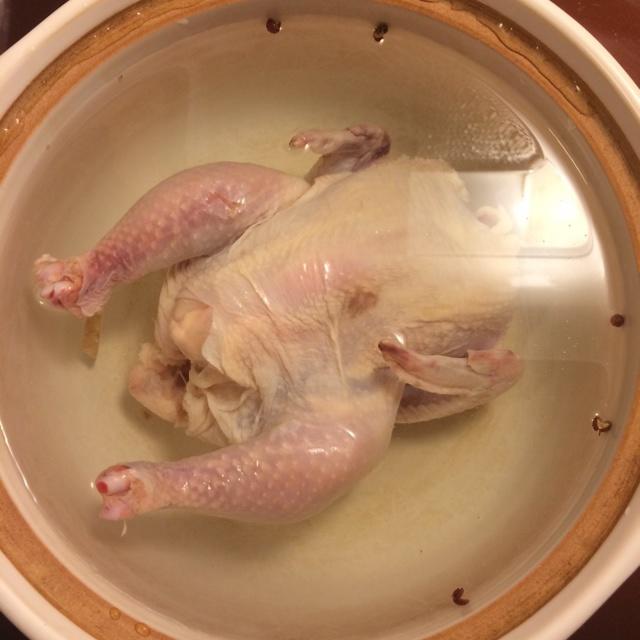 兩個人的雞湯面的做法 步骤1