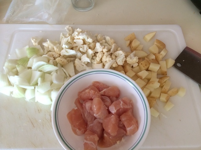 咖喱土豆雞塊的做法 步骤1